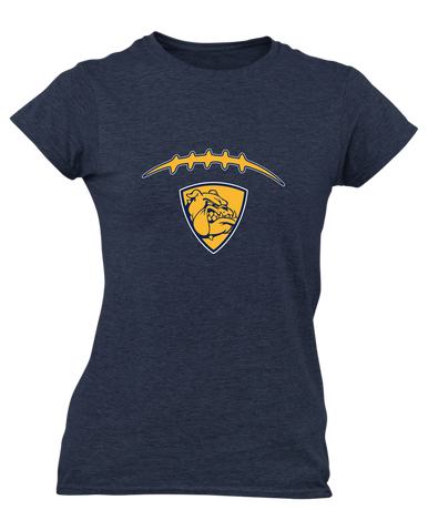 Alhambra Bulldogs Football #2 Women's SS T-Shirt