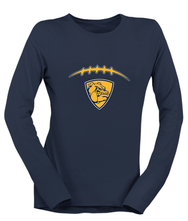 Alhambra Bulldogs Football #2 Women's LS T-Shirt