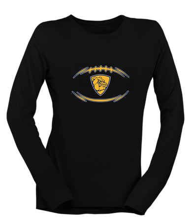 Alhambra Bulldogs Football #3 Women's LS T-Shirt
