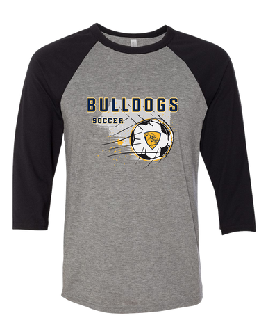 Alhambra Bulldogs Soccer #2 Men's Baseball T-Shirt