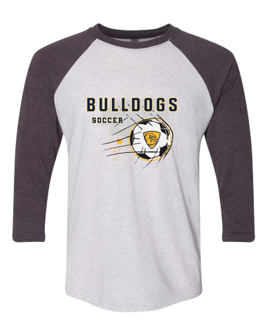 Alhambra Bulldogs Soccer #2 Women's Baseball T-Shirt