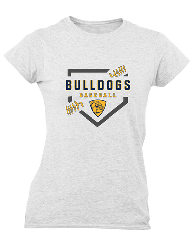 Alhambra Bulldogs Baseball #2 Women's SS T-Shirt