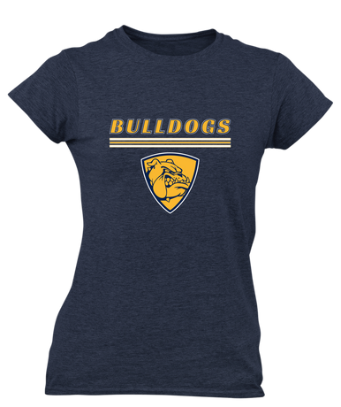 Alhambra Bulldogs Mascot #8 Women's Premium SS T-Shirt