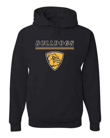Alhambra Bulldogs Mascot #8 Men's Premium Hoodie