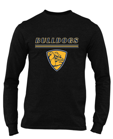 Alhambra Bulldogs Mascot #8 Men's Premium LS T-Shirt