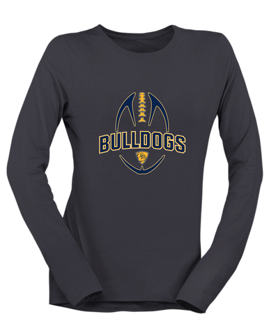 Alhambra Bulldogs Football #5 Women's LS T-Shirt