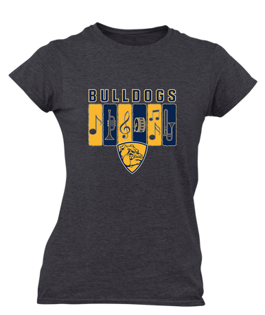Alhambra Bulldogs Band # 2 Women's SS T-Shirt