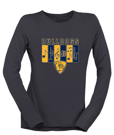 Alhambra Bulldogs Band # 2 Women's LS T-Shirt