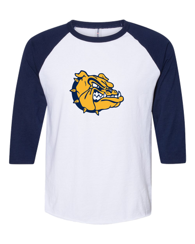 Alhambra Bulldogs Mascot #1 Women's Baseball T-Shirt
