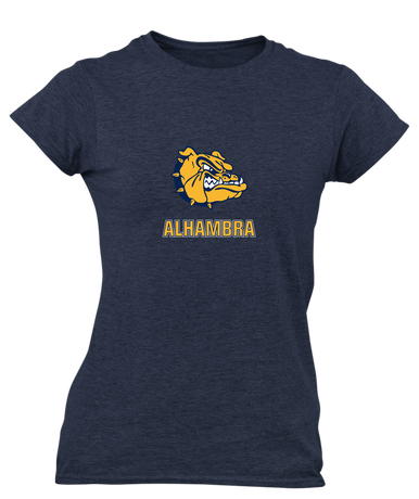 Alhambra Bulldogs Mascot #2 Women's SS T-Shirt