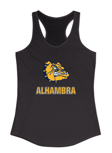 Alhambra Bulldogs Mascot #2 Women's Tank Top
