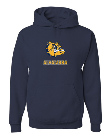 Alhambra Bulldogs Mascot #2 Men's Premium Hoodie