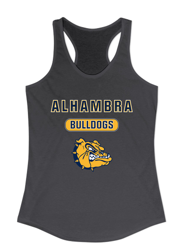 Alhambra Bulldogs Mascot #3 Women's Tank Top