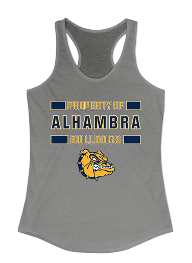 Alhambra Bulldogs Property Of Women's Tank Top