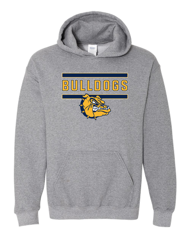 Alhambra Bulldogs Mascot #5 Men's Hoodie