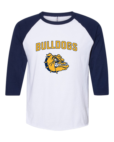 Alhambra Bulldogs Mascot #6 Men's Baseball T-Shirt