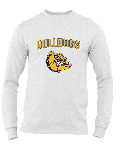 Alhambra Bulldogs Mascot #6 Men's LS T-Shirt