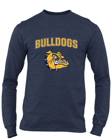 Alhambra Bulldogs Mascot #6 Men's Premium LS T-Shirt