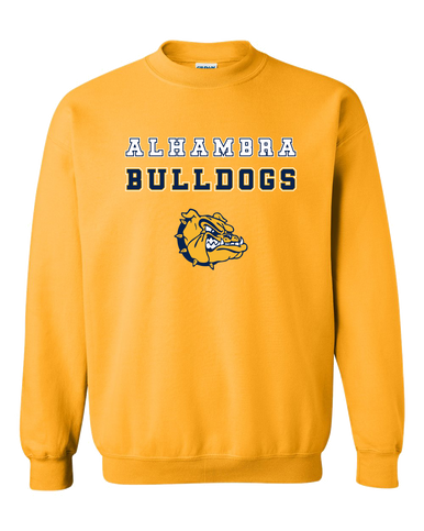 Alhambra Bulldogs Spirit Men's Sweatshirt