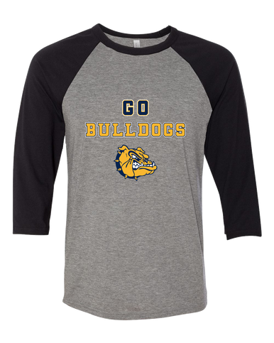 Alhambra Bulldogs Go Team Women's Baseball T-Shirt