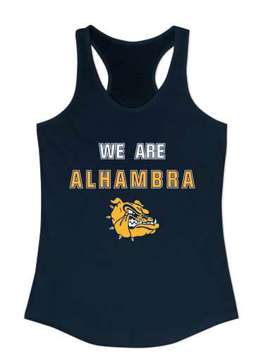 Alhambra Bulldogs We Are Women's Tank Top