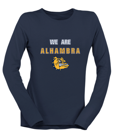 Alhambra Bulldogs We Are Women's Premium LS T-Shirt