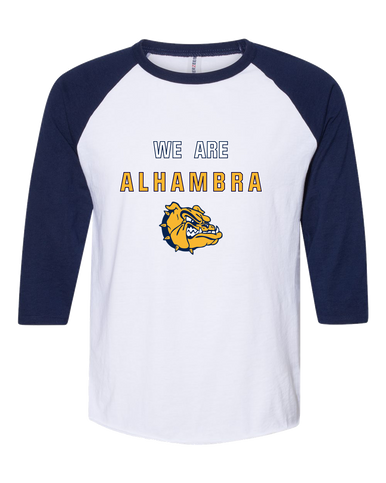 Alhambra Bulldogs We Are Women's Baseball T-Shirt