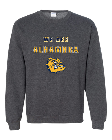 Alhambra Bulldogs We Are Men's Sweatshirt