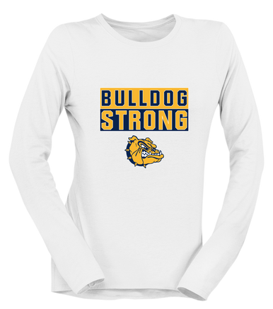 Alhambra Bulldogs Strong #1 Women's LS T-Shirt
