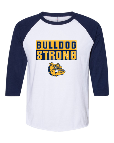 Alhambra Bulldogs Strong #1 Men's Baseball T-Shirt