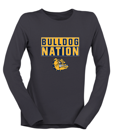 Alhambra Bulldogs Nation #1 Women's Premium LS T-Shirt
