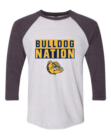 Alhambra Bulldogs Nation #1 Women's Baseball T-Shirt
