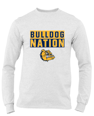 Alhambra Bulldogs Nation #1 Men's LS T-Shirt