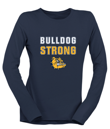 Alhambra Bulldogs Strong #2 Women's LS T-Shirt
