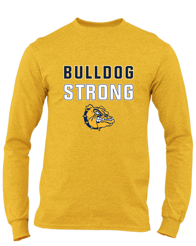 Alhambra Bulldogs Strong #2 Men's LS T-Shirt
