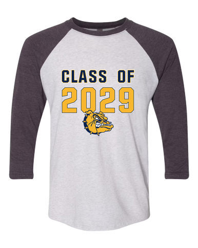 Alhambra Bulldogs Class of 2029 Men's Baseball T-Shirt