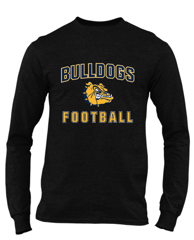Alhambra Bulldogs Football #1 Men's LS T-Shirt