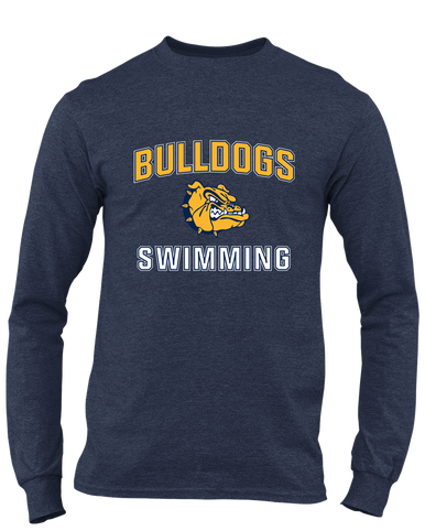 Alhambra Bulldogs Swimming Men's Premium LS T-Shirt
