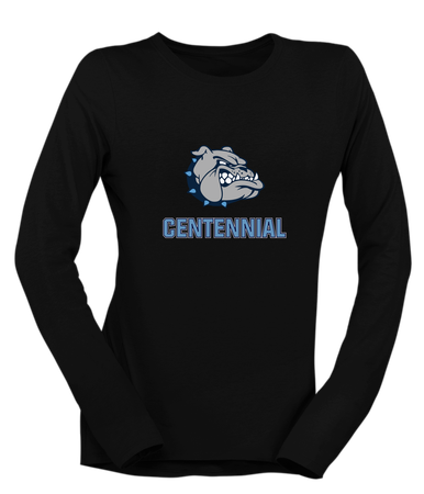 Centennial Bulldogs Mascot #2 Women's Premium LS T-Shirt
