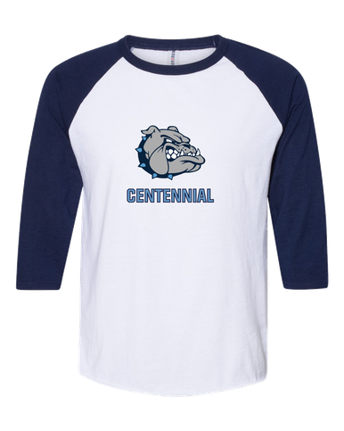 Centennial Bulldogs Mascot #2 Men's Baseball T-Shirt
