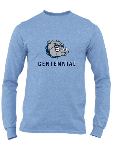 Centennial Bulldogs Mascot #2 Men's LS T-Shirt