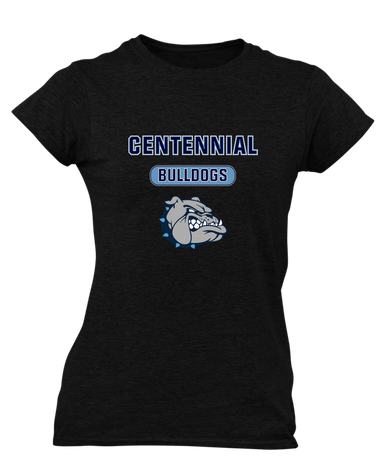 Centennial Bulldogs Mascot #3 Women's Premium SS T-Shirt