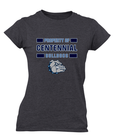 Centennial Bulldogs Property Of Women's SS T-Shirt