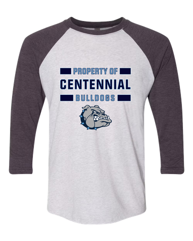 Centennial Bulldogs Property Of Men's Baseball T-Shirt