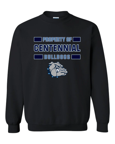 Centennial Bulldogs Property Of Men's Sweatshirt