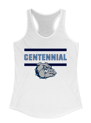 Centennial Bulldogs Mascot #4 Women's Tank Top