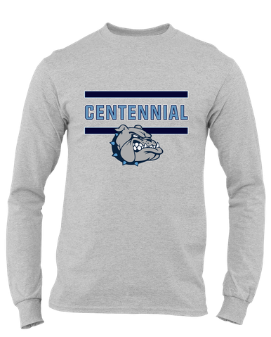 Centennial Bulldogs Mascot #4 Men's Premium LS T-Shirt