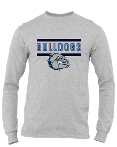 Centennial Bulldogs Mascot #5 Men's LS T-Shirt