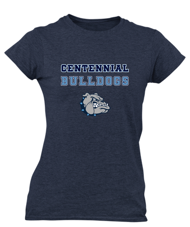 Centennial Bulldogs Spirit Women's Premium SS T-Shirt
