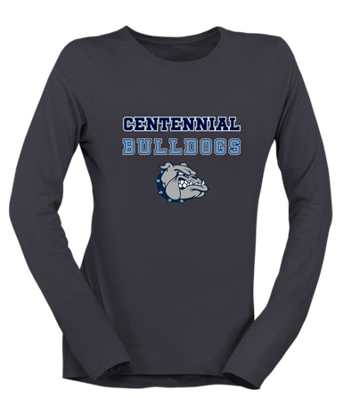 Centennial Bulldogs Spirit Women's Premium LS T-Shirt